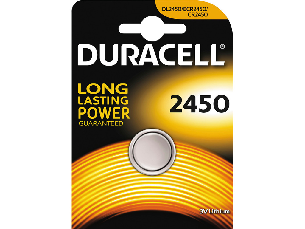 BATTERI DURACELL ELECTRONIC 2450 1 STK. 