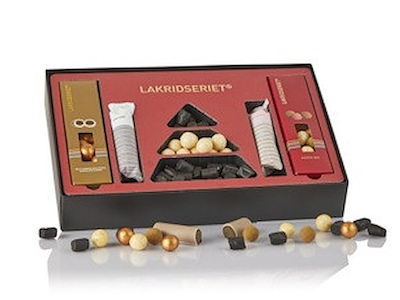 LAKRIDSERIET RED SELECTION ONE CHRISTMAS EDITION CA. 500 GR. 