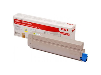 LASERTONER OKI TIL ES8453/ES8473 YELLOW 10K 