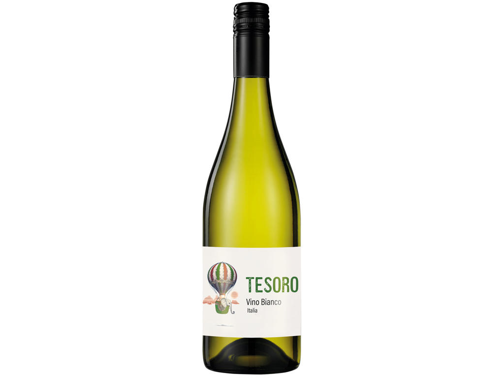 TESORO VINO BIANCO ØKO ITALIEN 2022 11,5% 75CL. HVIDVIN 