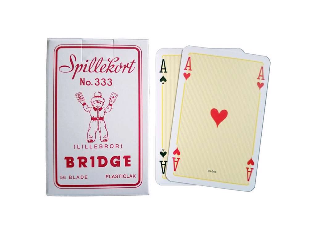 SPILLEKORT 333 LILLEBROR  