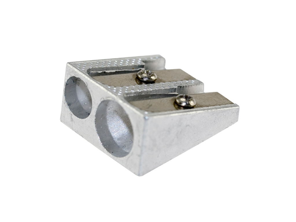 BLYANTSPIDSER ALUMINIUM MED 2 SKÆR 384600