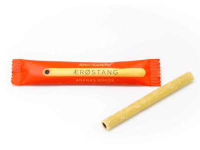 HATTESENS KONFEKTFABRIK ÆRØSTANG 27GR. ANANAS OG KOKOS 
