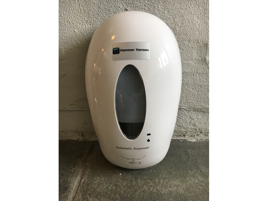 HH DISPENSER HVID MED SENSOR TIL DESINFEKTION EXCL. BATTERIER 4XAA 21-07117