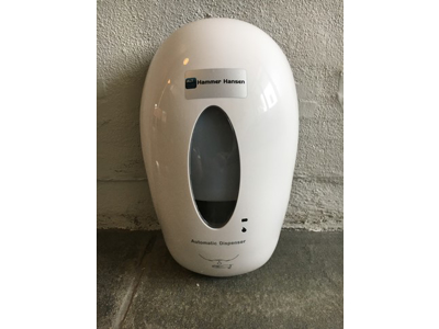 HH DISPENSER HVID MED SENSOR TIL DESINFEKTION EXCL. BATTERIER 4XAA 21-07117