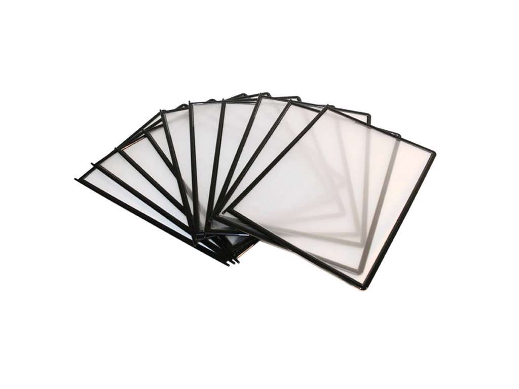 REGISTERLOMME QUICKLOAD A5  *** LØSE LOMMER SORT TIL REGISTERSYST 106776