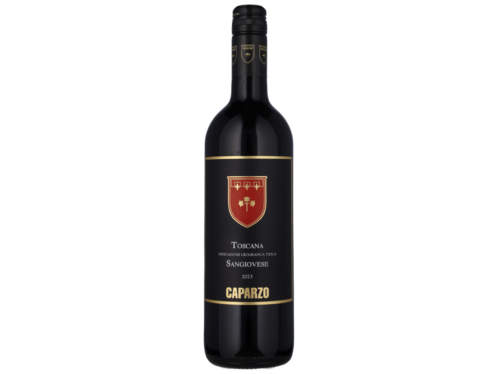 TOSCANA ROSSO SANGIOVESE CAPARZO 2023 13,5% 75CL.
