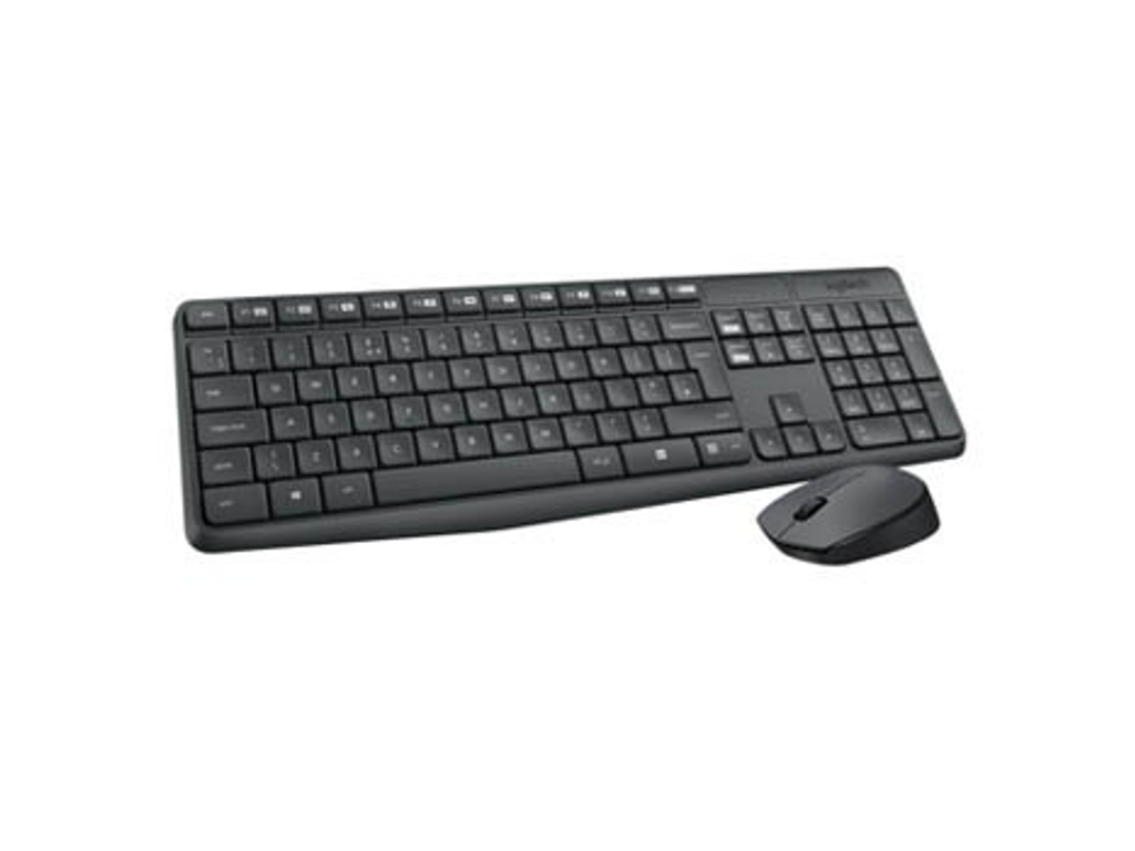 DATATILBEHØR LOGITECH WIRELESS DESKTOPSÆT GREY MK235 