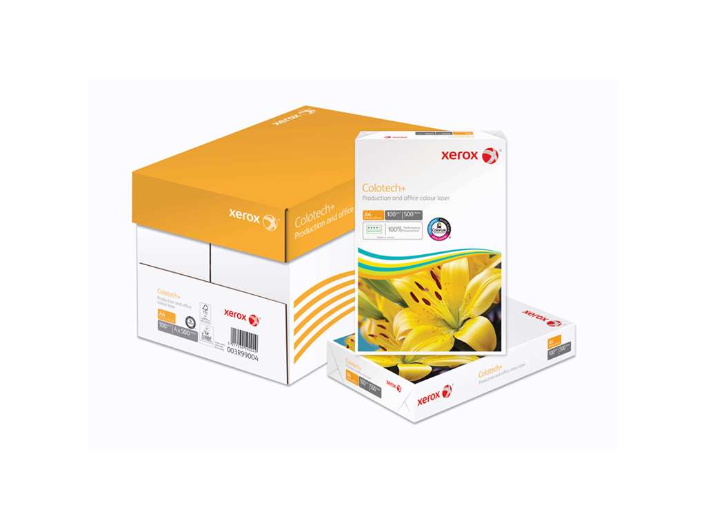 KOPIPAPIR XEROX COLOTECH+ A4 100GR. FSC PK. A 500 ARK  