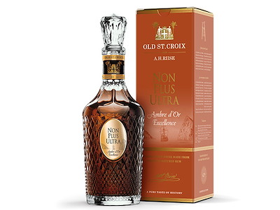 A.H. RIISE ROM OLD ST. CROIX NPU AMBRE D'OR EXELLENCE 40% 70CL.