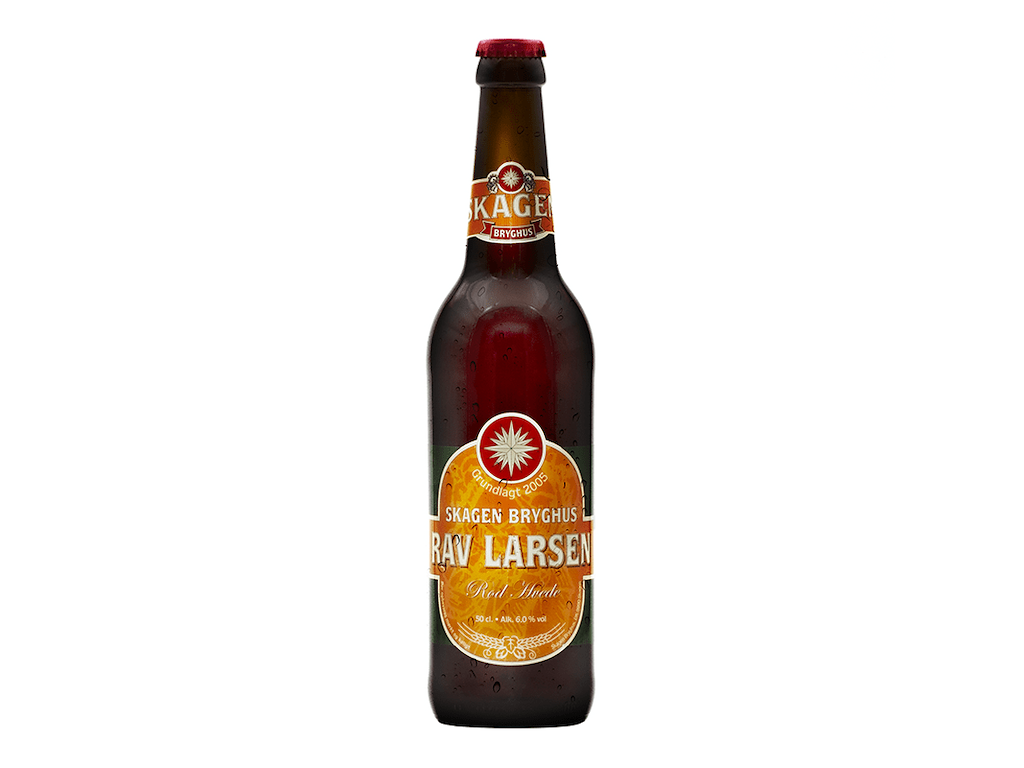 ØL SKAGEN BRYGHUS RAV LARSEN RØD HVEDE  50CL. 6%