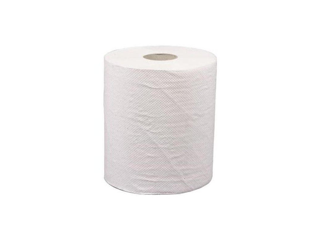 HÅNDKLÆDERULLE NEUTRAL 1-LAGS  MIDI 300MX20CM Ø19CM A 6 RL. 