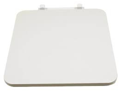 AFFALDSSTATIV LÅG LYS GRÅ TIL  () 2 HJULET 