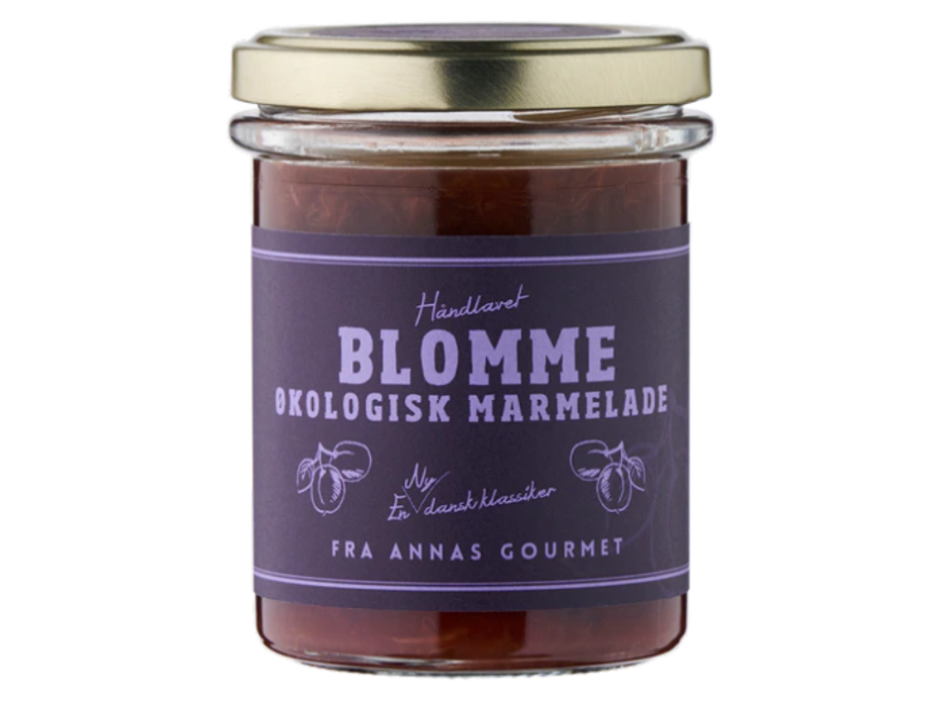 ANNAS GOURMET MARMELADE BLOMME ØKOLOGISK 200GR. 