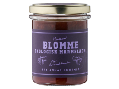 ANNAS GOURMET MARMELADE BLOMME ØKOLOGISK 200GR. 