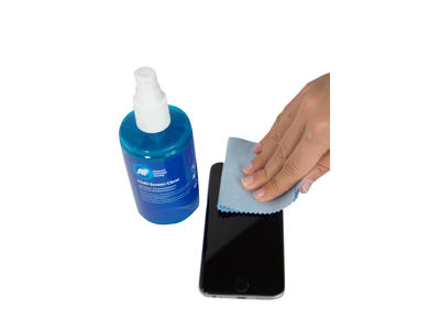 SKÆRMRENS MED KLUD 200ML MULTI ANTI-STATISK 