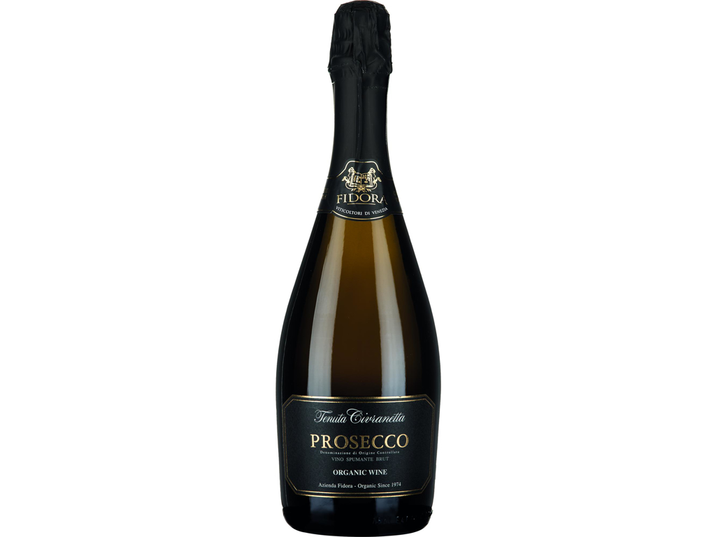 PROSECCO SPUMANTE DOC BRUT TENUTA 11% 75CL. CIVRANETTA, FIDORA HVID MOUSSERENDE