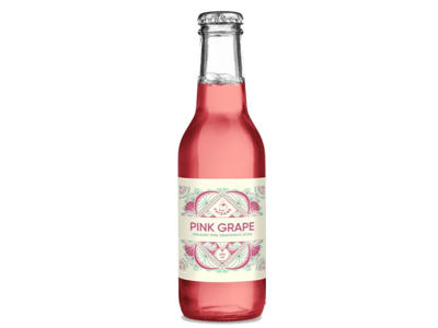 FATDANE PINK GRAPE ØKO. SODAVAND 20CL.  