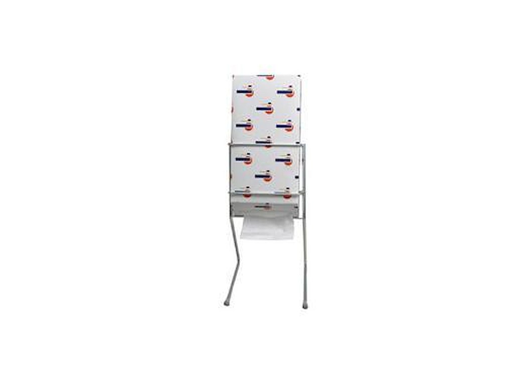SERVIET I PAPDISPENSER 1-LAGS HVID KS. A 12X400 STK.  