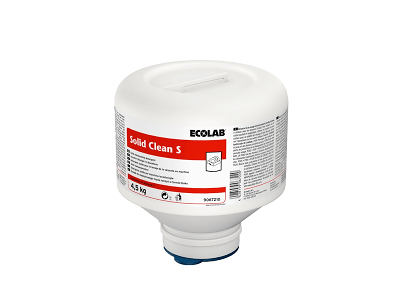 MASKINOPVASK ECOLAB SOLID MEGA MED KLOR 4 X 4,5KG.