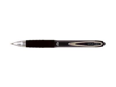 ROLLERPEN UNI-BALL SIGNO FINE UMN-207 MED KLIK 0,7MM SORT 