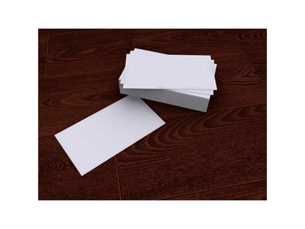 VISITKORT 56 X 92 MM. 100 STK. 410003 