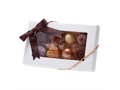 AALBORG CHOKOLADEN ÆSKE INNOVATIV 8 STK. ASS. 72GR. 80200