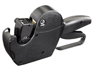 PRISMÆRKNING JOLLY PRISPISTOL JC6 1 LINIE 6 CIFRE INCL.4 RL. MÆRKER A 1500 STK.