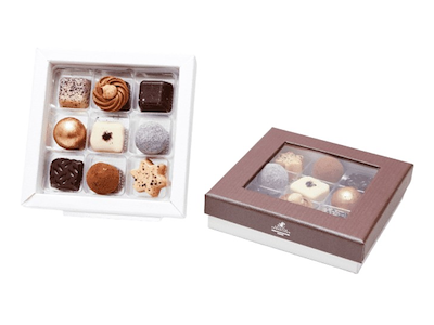 AALBORG CHOKOLADEN CHOKOLADE 9 STK. ASS. 90GR.