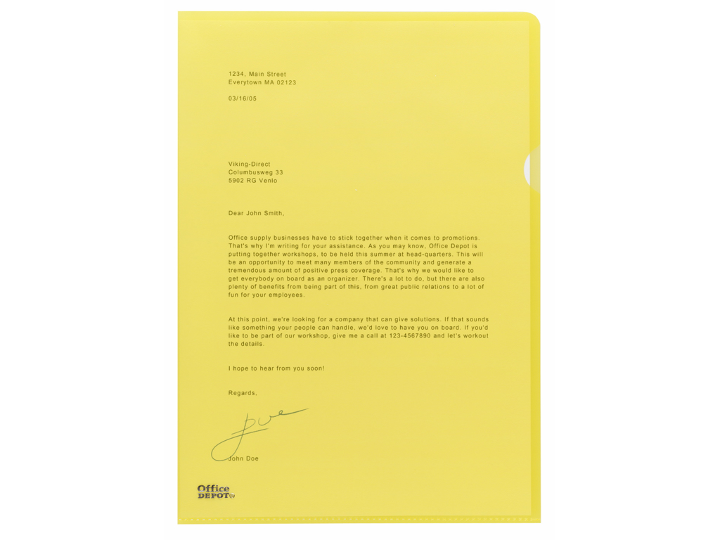 PLASTOMSLAG ESSELTE A4 0,115MM GUL 54842 