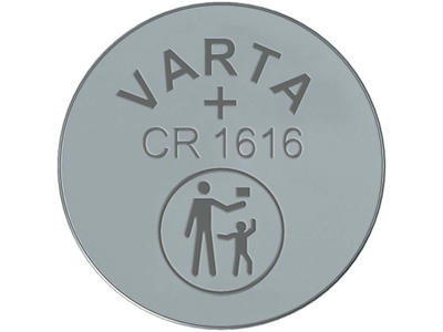 BATTERI VARTA ELECTRONICS CR1616 PK. A 1 STK.                  *** 