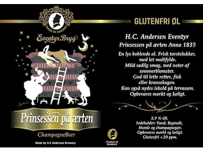 ØL H.C. ANDERSEN BRYGGERI PRINCESSEN PÅ ÆRTEN 50CL. 3,9%