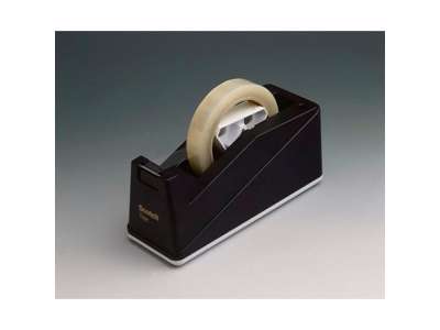TAPE BORDDISPENSER TIL SCOTCH KONTORTAPE C10 SORT 