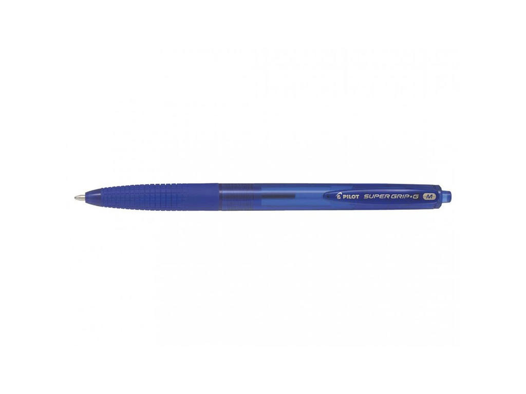 KUGLEPEN PILOT SUPER-GRIP BLÅ M STREGBREDDE 0,27MM 524424