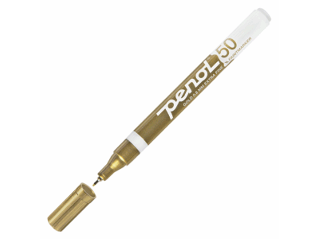 MARKER PENOL 51 METALLIC GULD *** 1,2MM PANTMARKER 