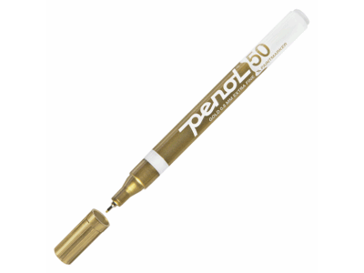 MARKER PENOL 51 METALLIC GULD *** 1,2MM PANTMARKER 