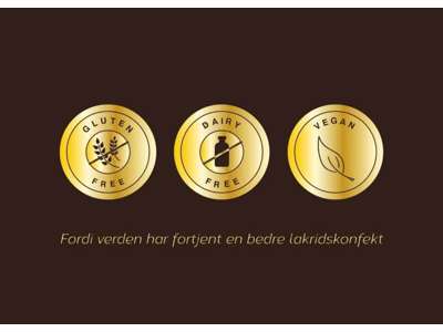 HATTESENS KONFEKTFABRIK LAKRIDS KONFEKT 125GR. LAKRIDS, CHOKOLADE OG MOKKA