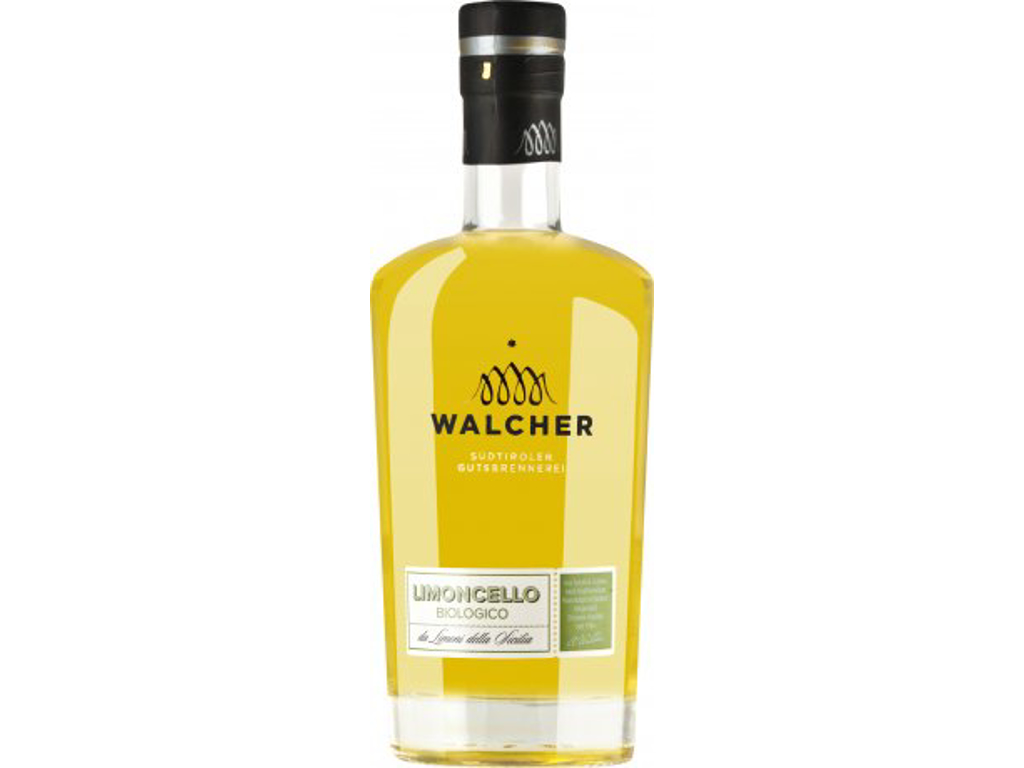WALCHER LIMONCELLO BIOLOGICO ØKO 25% 70CL. CITRONLIKØR 