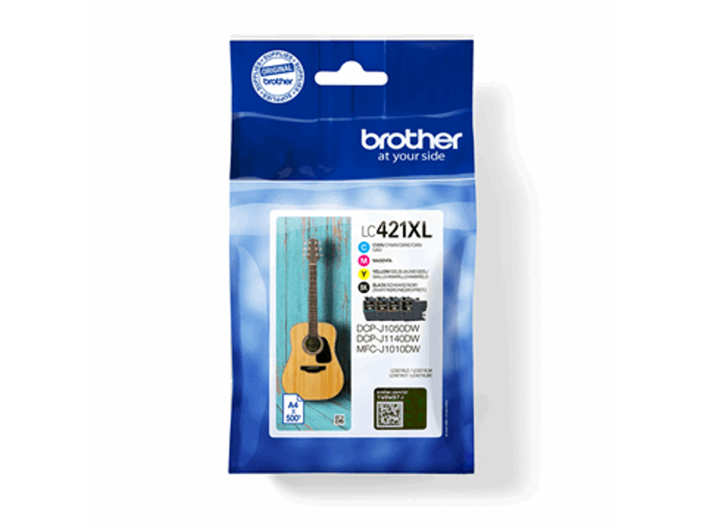 BLÆKPATRON BROTHER LC421XL VALUEPACK CMYBK