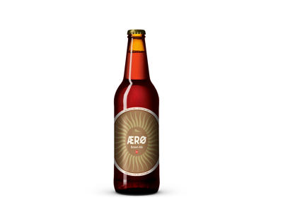 ØL ÆRØ BRYGGERI BROWN ALE 50CL. 5,3% ØKO 