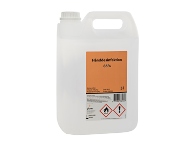 HÅNDDESINFEKTION PLUM 85% 5 LITER SPRIT 