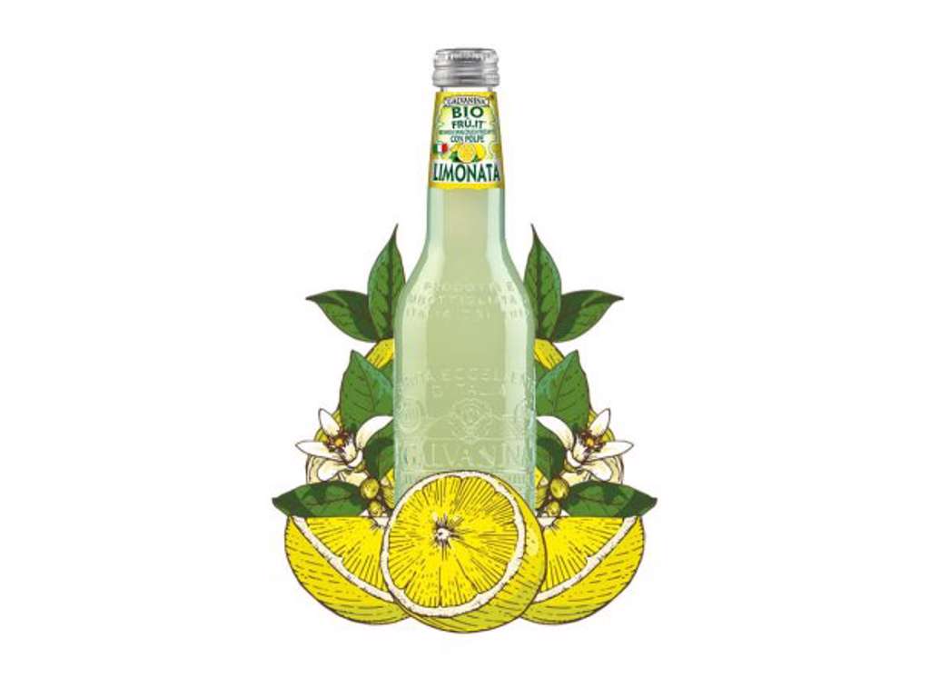 GALVANINA LEMON ØKO. 35,5CL. ITALIENSK SODAVAND 
