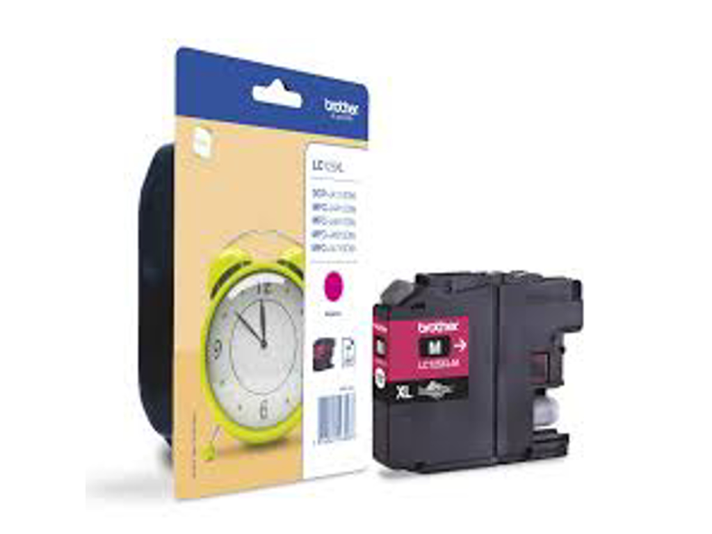 BLÆKPATRON BROTHER LC125XLM  MAGENTA TIL BROTHER MFCJ4510DW LC125XLM