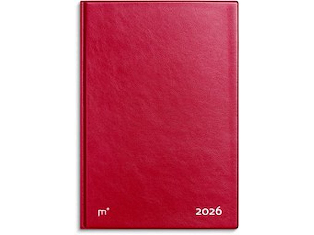 KALENDER MAYLAND 2026 26194010 CITY DIPLOMAT UGEKALENDER RØD VINYL