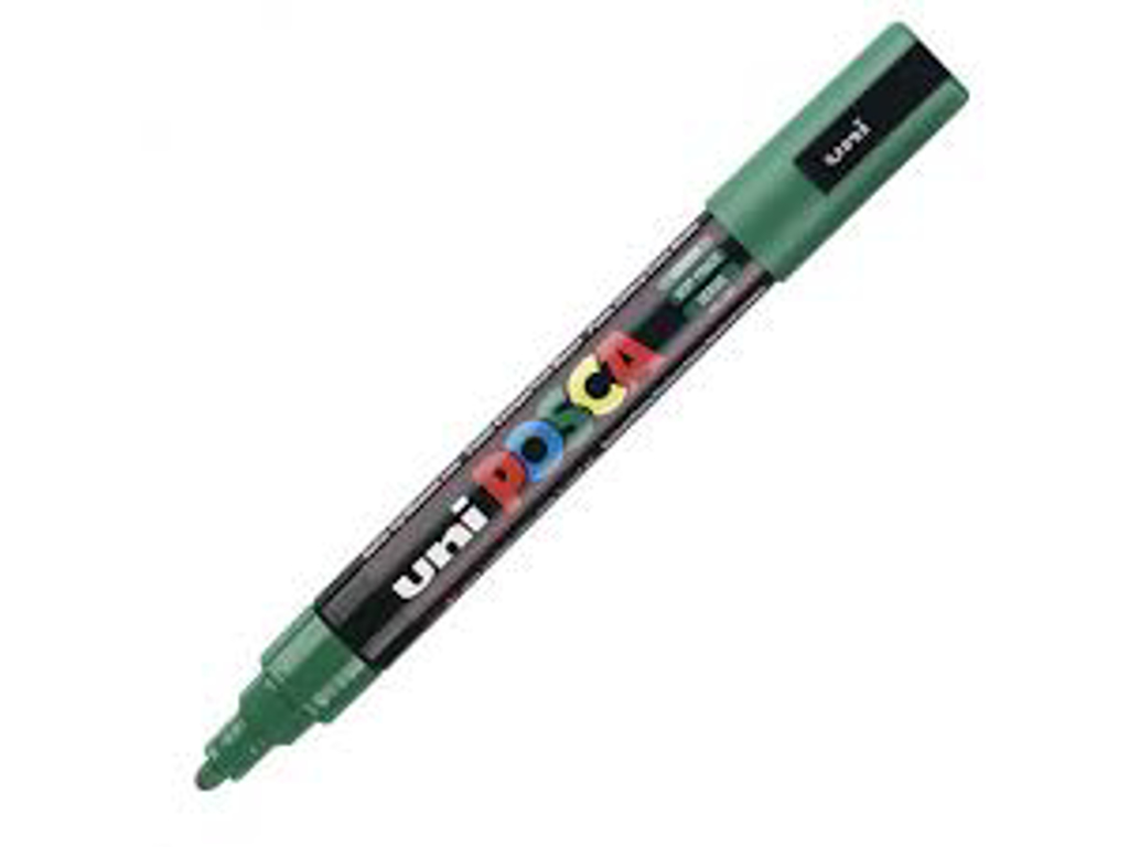 MARKER UNI POSCA PC-5M GREEN MEDIUM 