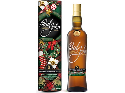 PAUL JOHN CHRISTMAS EDITION WHISKY  2022 46% 70CL.
