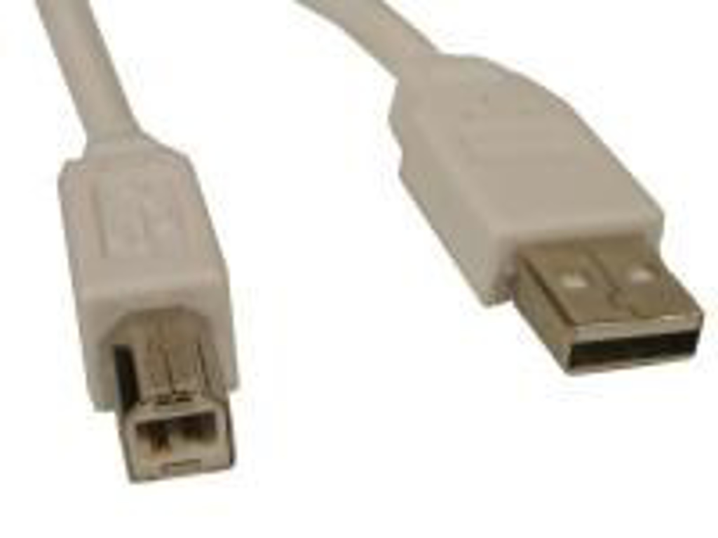 DATATILBEHØR SANDBERG USB 2,0 A-B HAN, 1,8 M. 