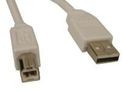 DATATILBEHØR SANDBERG USB 2,0 A-B HAN, 1,8 M. 