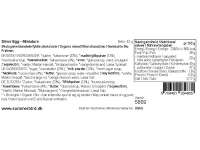 SUMMERBIRD SILVER EGG MINIATURE  