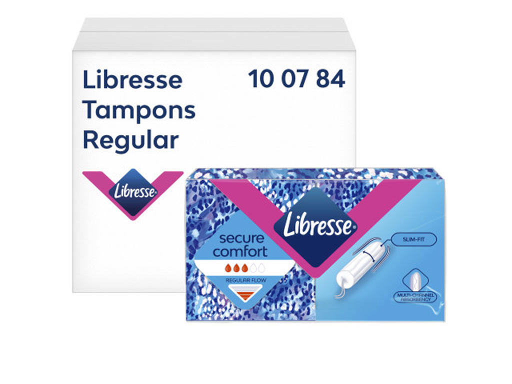 TAMPONER LIBRESSE REGULAR 100784 384 STK. PR. PK. 